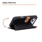 Magic iPhone 17 Pro Max Leather Detachable Wallet Case