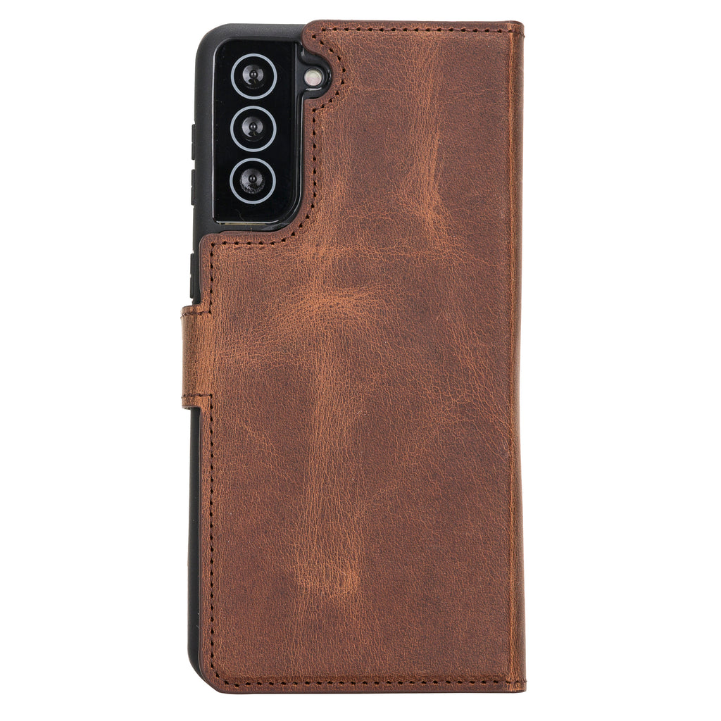 Santa Samsung Galaxy S21 Plus Leather Detachable Wallet Case