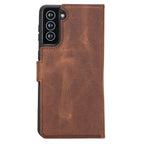 Santa Samsung Galaxy S21 Plus Leather Detachable Wallet Case