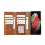 Santa Samsung Galaxy S21 Plus Leather Detachable Wallet Case