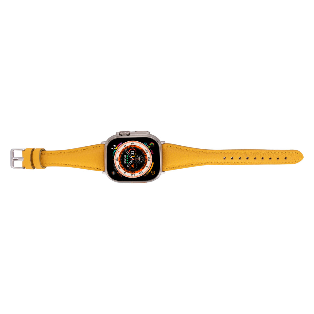Slim Leather Apple Watch Band