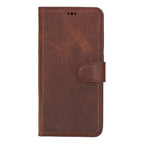 Magic Samsung Galaxy S25 Plus Detachable Leather Wallet Case