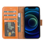 Magic iPhone 13 Mini Detachable Leather Wallet Case