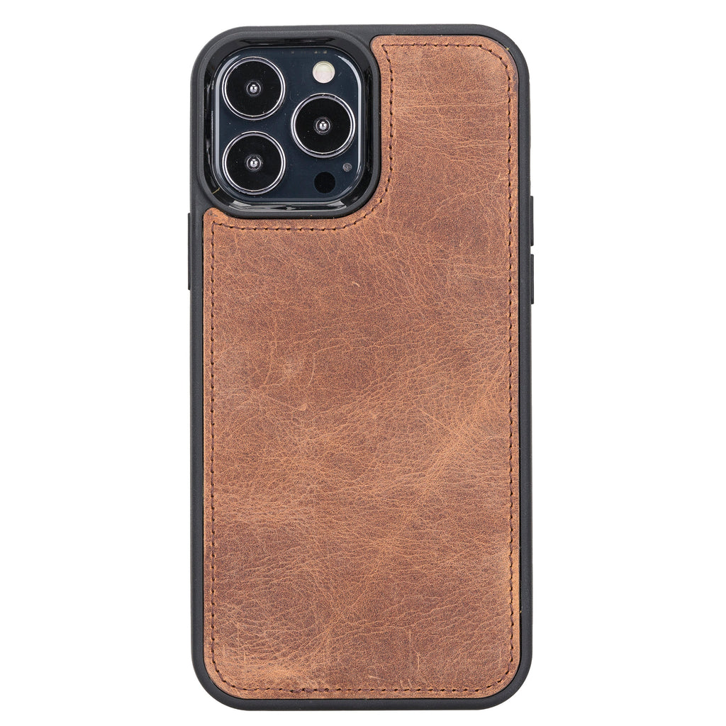 Magic iPhone 12 / 12 Pro Detachable Leather Wallet Case