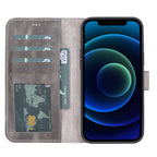 Magic iPhone 13 Pro Max Detachable Leather Wallet Case