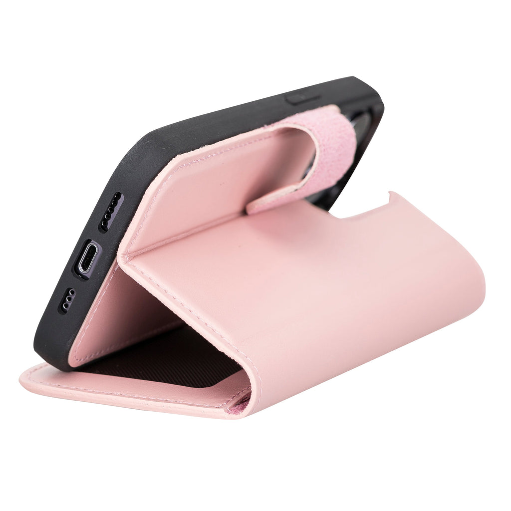 Magic iPhone 13 Pro Detachable Leather Wallet Case