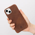 F360 iPhone 16 Leather Case