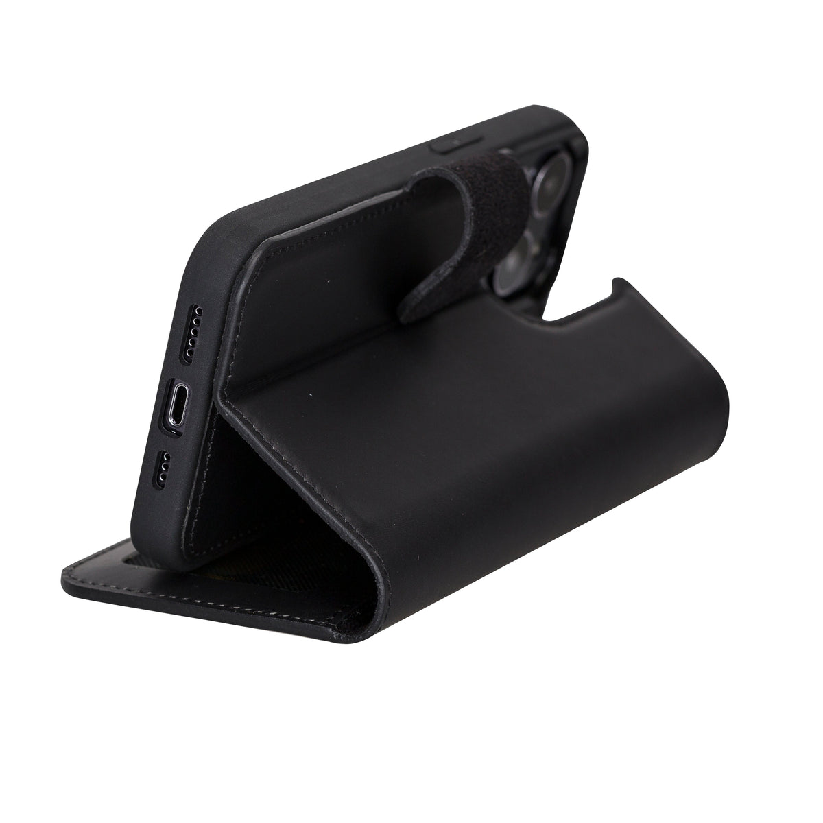 Liluri iPhone 13 Pro Detachable Leather Wallet Case