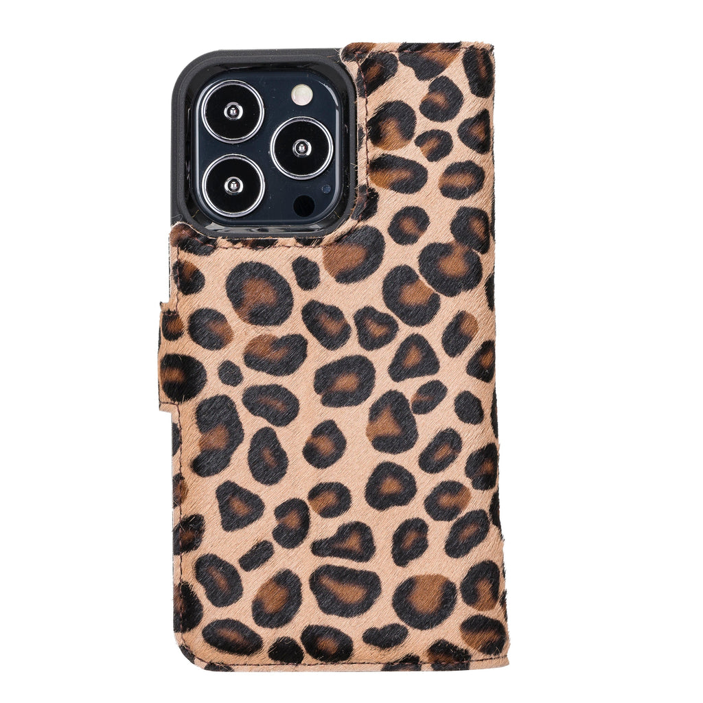 Magic iPhone 13 Pro Detachable Leather Wallet Case