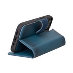 Magic iPhone 13 Mini Detachable Leather Wallet Case
