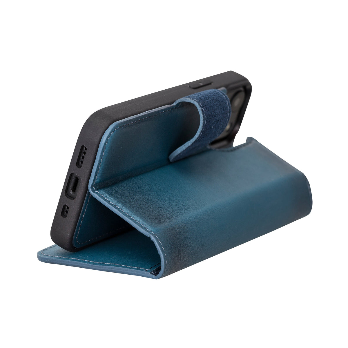 Magic iPhone 13 Mini Detachable Leather Wallet Case
