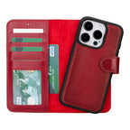 Magic iPhone 16 Pro Detachable Leather Wallet Case