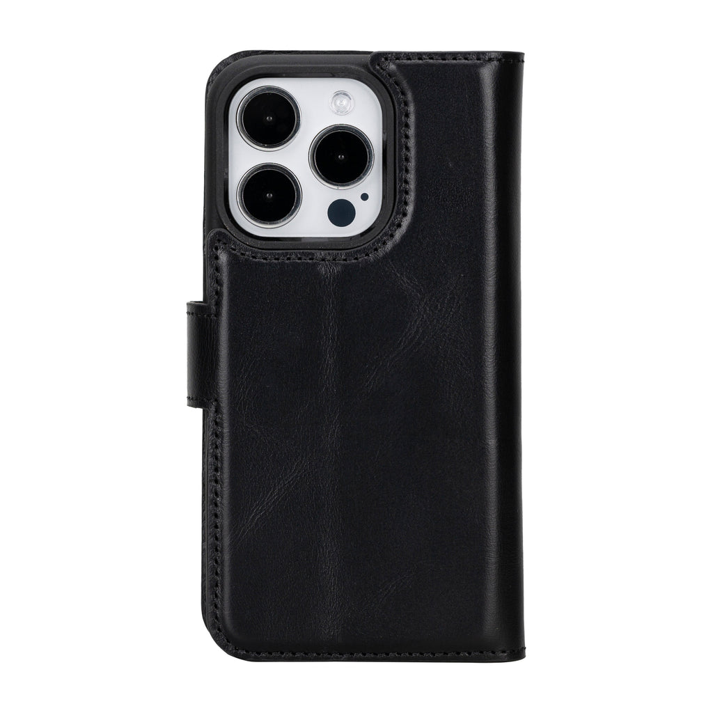 Magic iPhone 16 Pro Max Leather Detachable Wallet Case