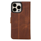 Magic iPhone 16 Pro Max Leather Detachable Wallet Case