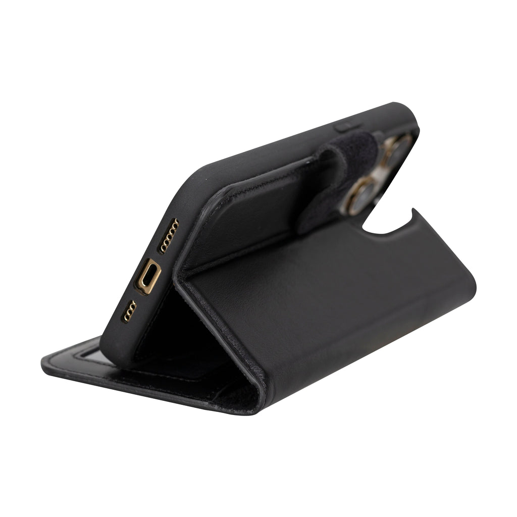 Magic iPhone 16 Pro Detachable Leather Wallet Case