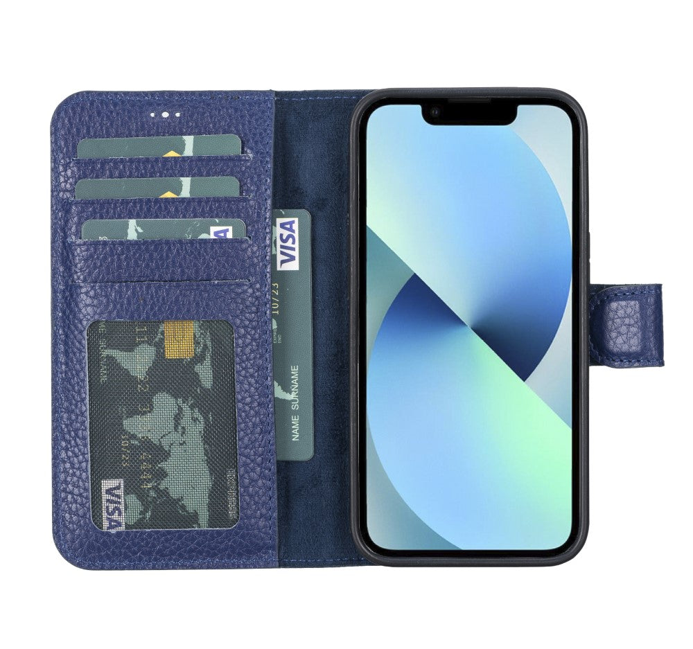 Magic iPhone 13 Pro Detachable Leather Wallet Case
