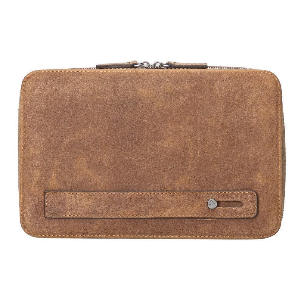 Leather Travel Cable Organizer
