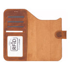 Magic iPhone 17 Air Leather Detachable Wallet Case