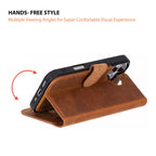 Magic iPhone 17 Leather Detachable Wallet Case