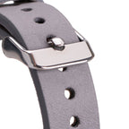 Ferro Apple Watch Leather Band with Silver Trok