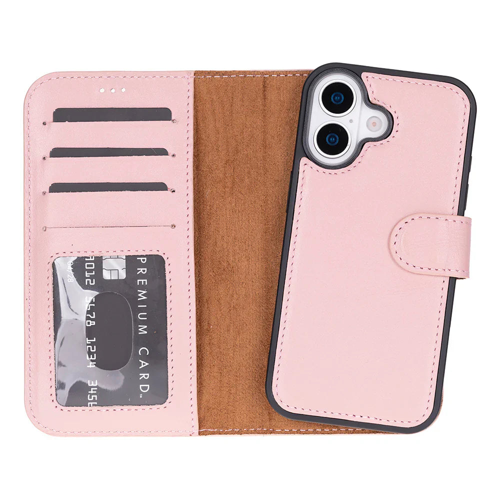 Magic iPhone 17 Leather Detachable Wallet Case
