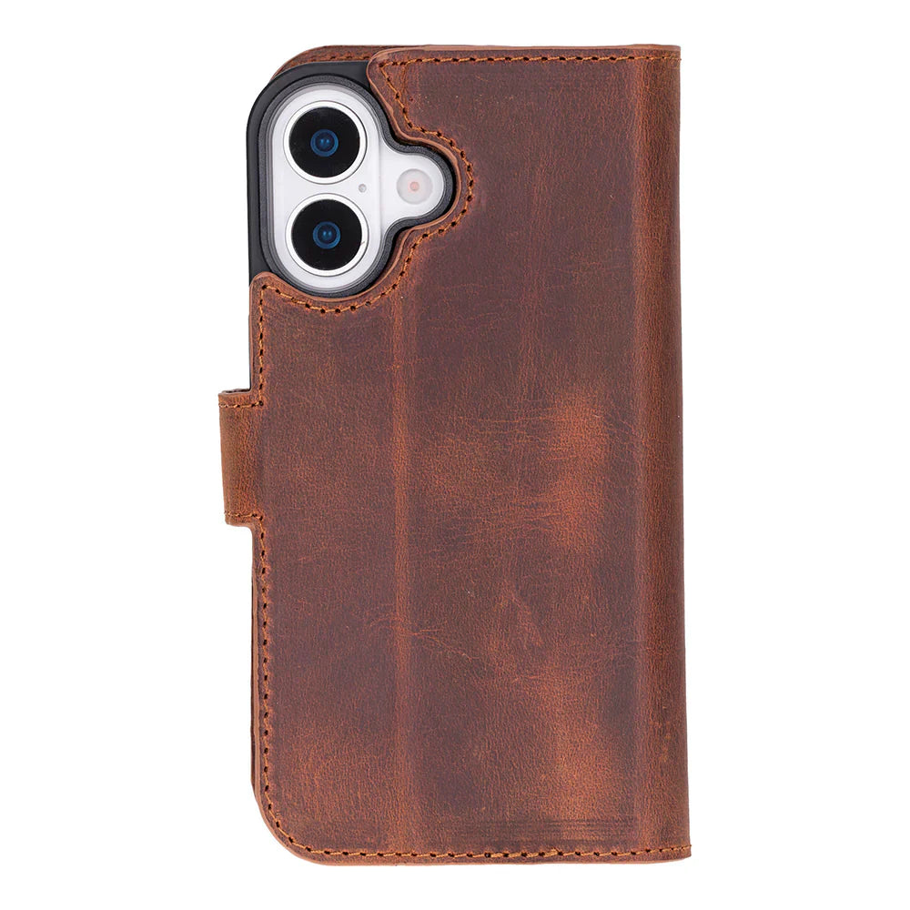 Magic iPhone 17 Leather Detachable Wallet Case