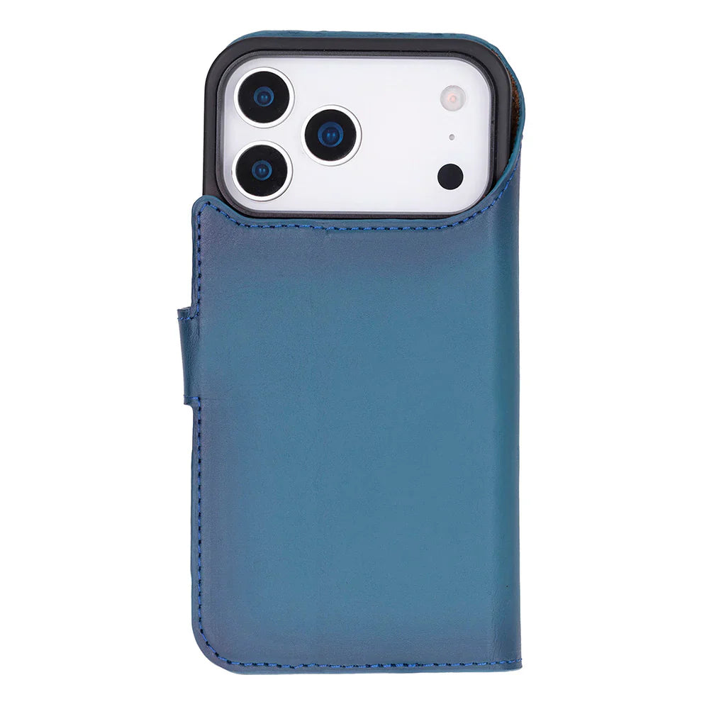 Magic iPhone 17 Pro Max Leather Detachable Wallet Case