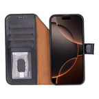 Magic iPhone 17 Pro Leather Detachable Wallet Case