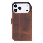 Magic iPhone 17 Pro Max Leather Detachable Wallet Case