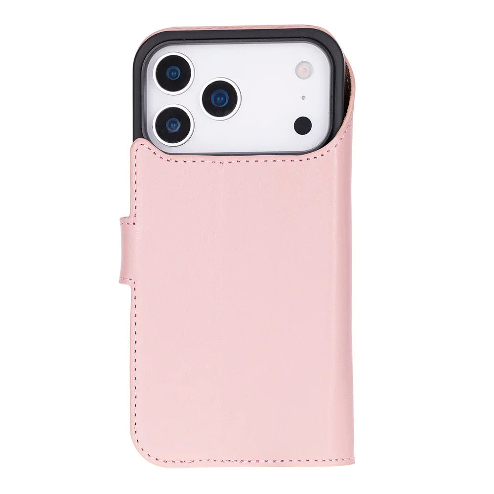 Magic iPhone 17 Pro Leather Detachable Wallet Case