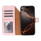 Magic iPhone 17 Pro Leather Detachable Wallet Case
