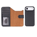 Magic iPhone 17 Air Leather Detachable Wallet Case