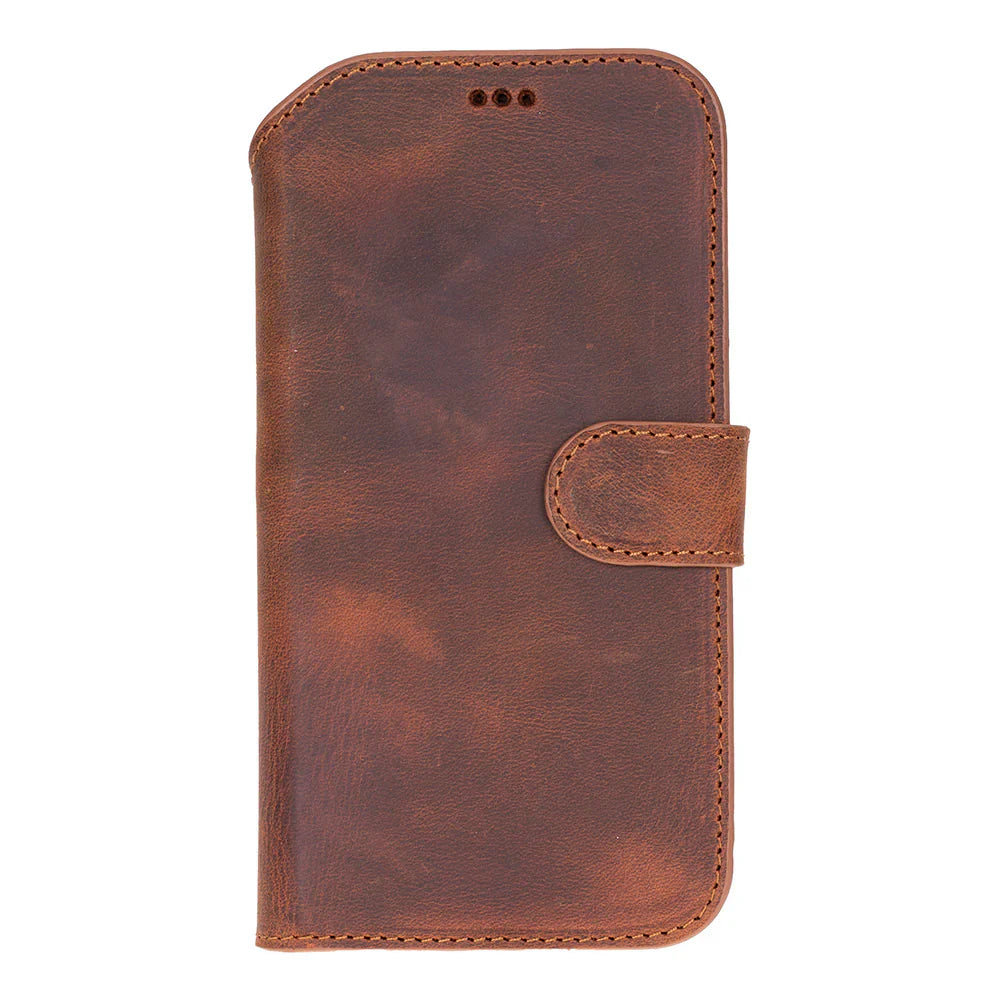 Magic iPhone 17 Air Leather Detachable Wallet Case