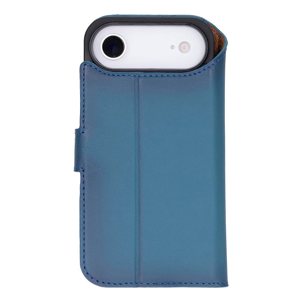 Magic iPhone 17 Air Leather Detachable Wallet Case
