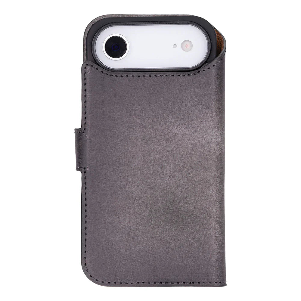 Magic iPhone 17 Air Leather Detachable Wallet Case