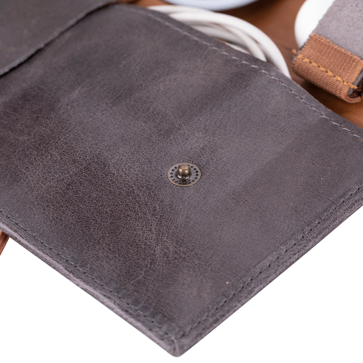 Leather Cable Organizer
