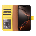 Magic iPhone 16 Pro Max Leather Detachable Wallet Case