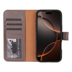 Magic iPhone 16 Pro Detachable Leather Wallet Case