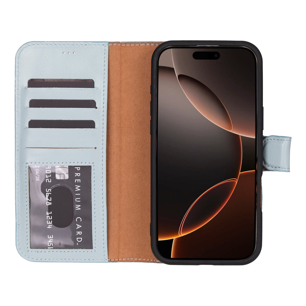 Magic iPhone 16 Pro Detachable Leather Wallet Case