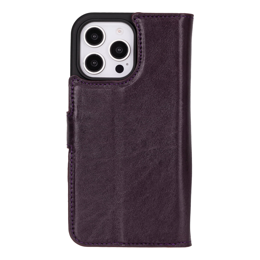 Magic iPhone 16 Pro Detachable Leather Wallet Case