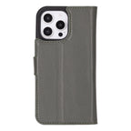 Magic iPhone 16 Pro Detachable Leather Wallet Case