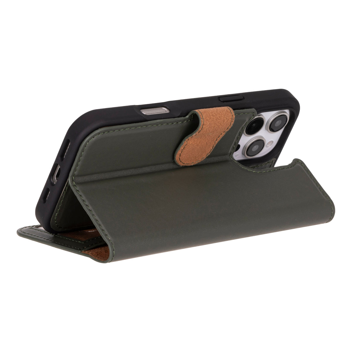 Magic iPhone 16 Pro Detachable Leather Wallet Case