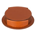 Divine Cup Leather Coaster Set