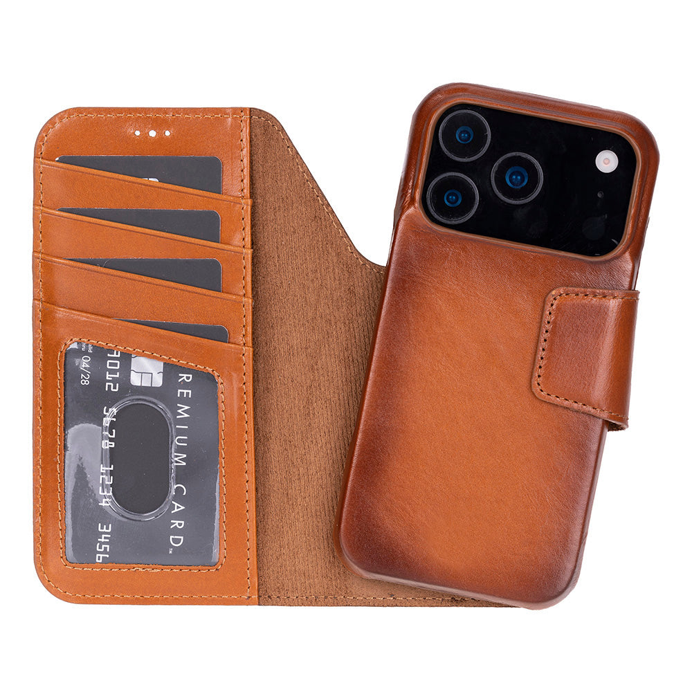 Elite Magic iPhone 18 Pro Max / 17 Pro Max Leather Detachable Wallet Case