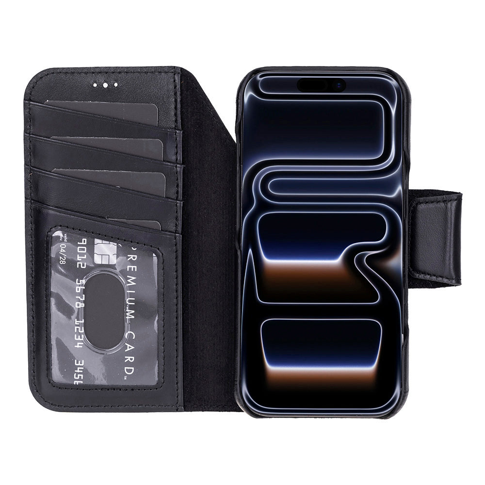 Elite Magic iPhone 18 Pro Max / 17 Pro Max Leather Detachable Wallet Case