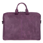 Apollo Leather Business Briefcase / Laptop Case 14"