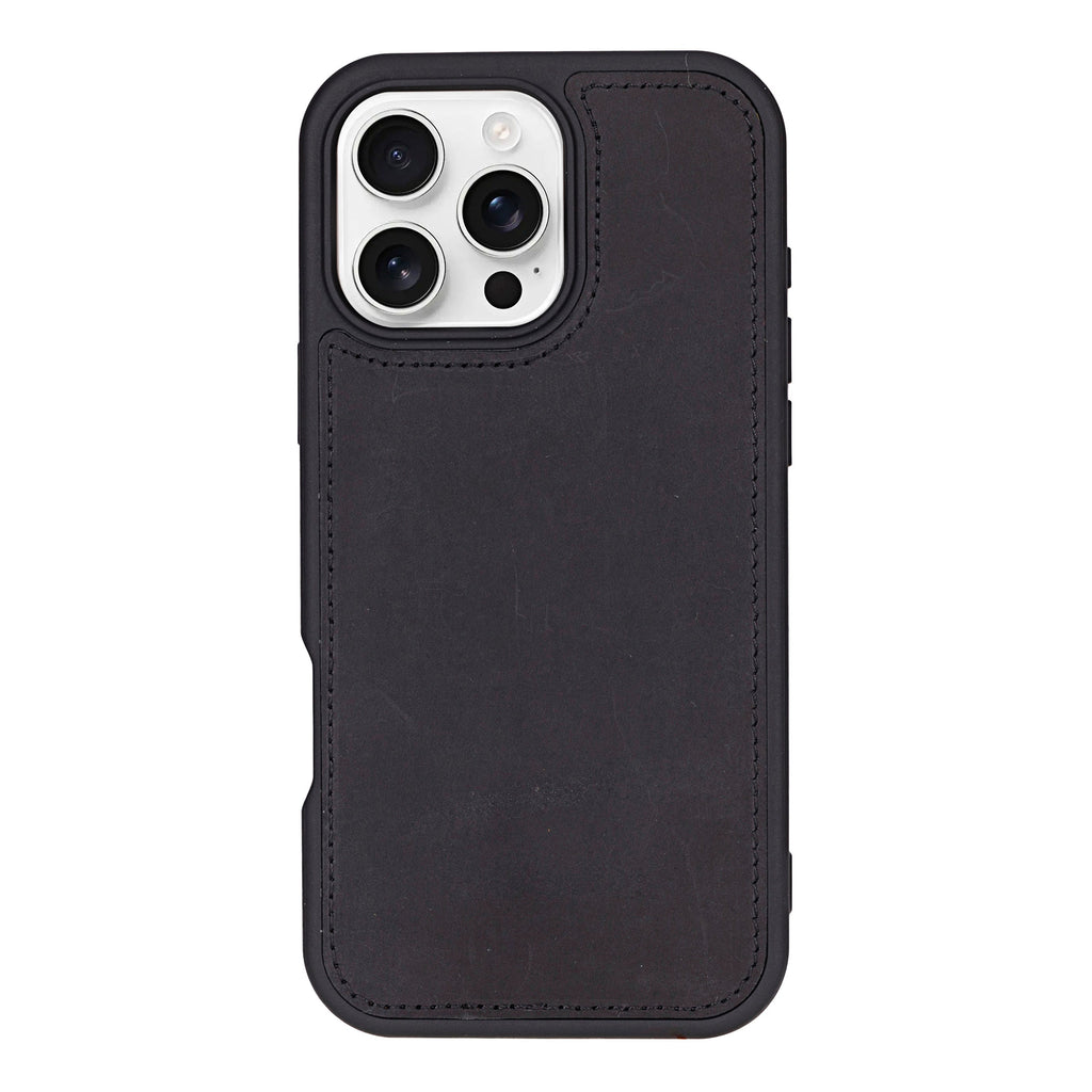 Liluri iPhone 16 Pro Detachable Leather Wallet Case