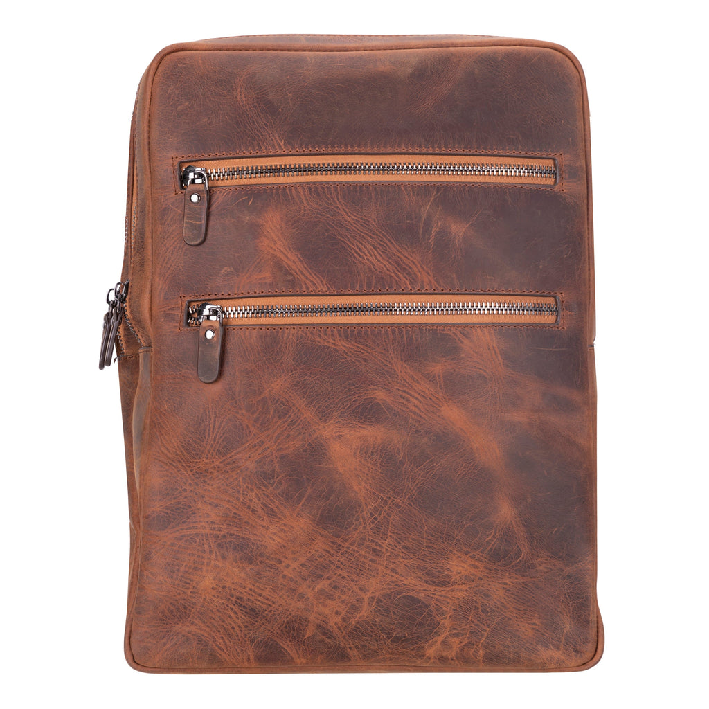 Hidden Castle Leather Backpack