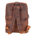 Hidden Castle Leather Backpack