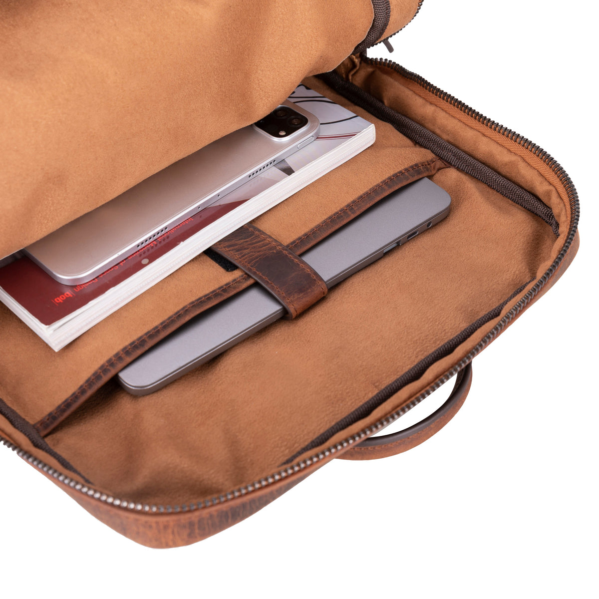 Hidden Castle Leather Backpack